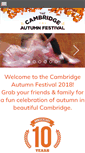 Mobile Screenshot of cambridgeautumnfestival.co.nz